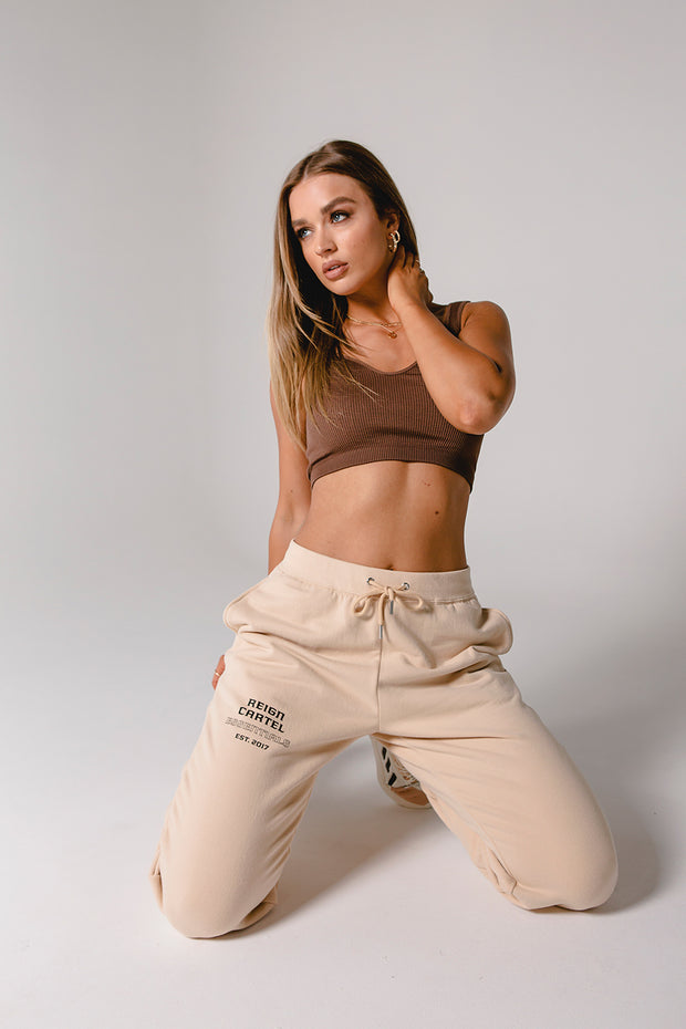 Essential Track Pant Relaxed Fit | Oatmeal