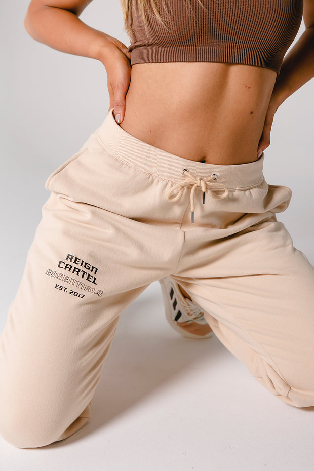 Essential Track Pant Relaxed Fit | Oatmeal