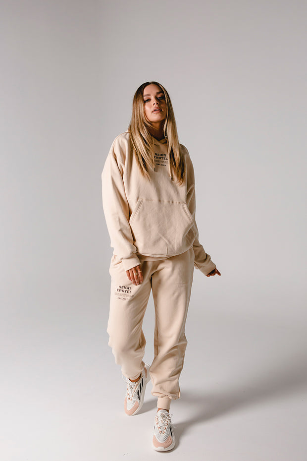 Essential Track Pant Relaxed Fit | Oatmeal