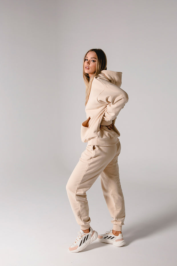 Essential Track Pant Relaxed Fit | Oatmeal