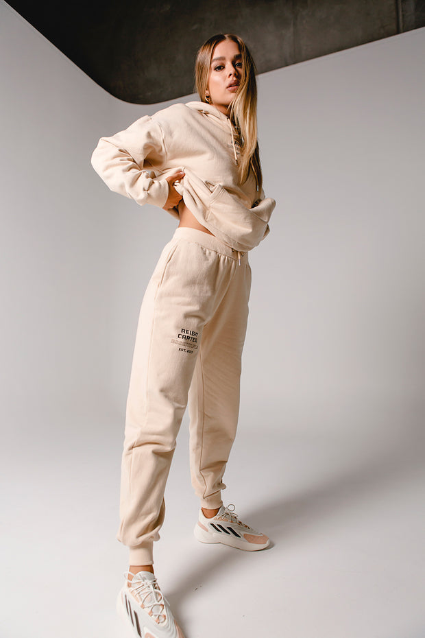 Essential Track Pant Relaxed Fit | Oatmeal