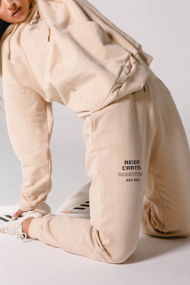 Essential Track Pant Relaxed Fit | Oatmeal