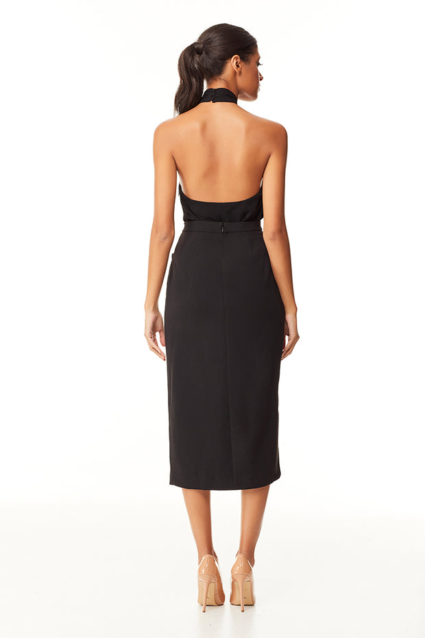 Kensleigh Midi Skirt | Black