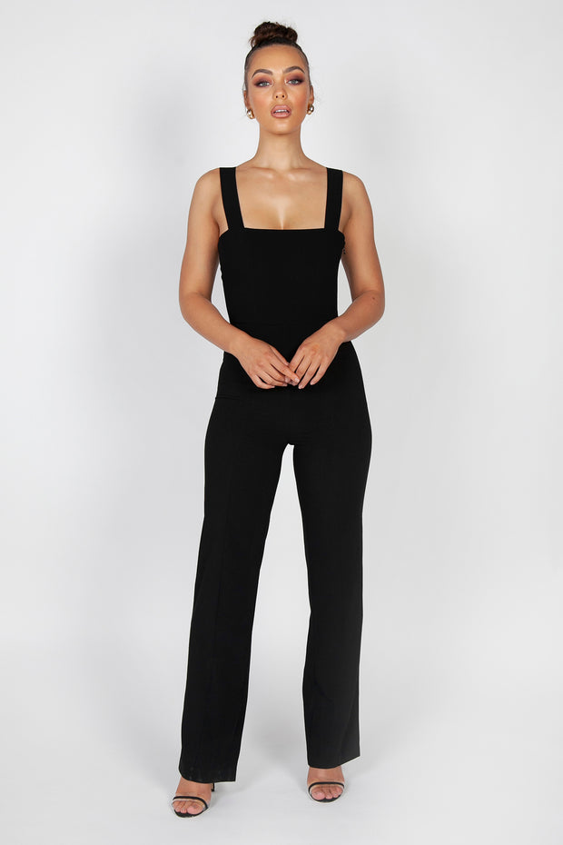 Jade Pantsuit | Black